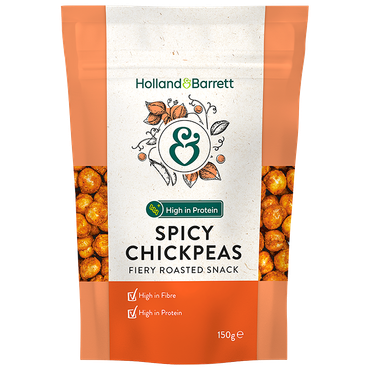 Reviews over Holland & Barrett Spicy Chickpeas - 150g