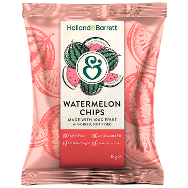 Reviews over Holland & Barrett Watermelon Chips - 18g