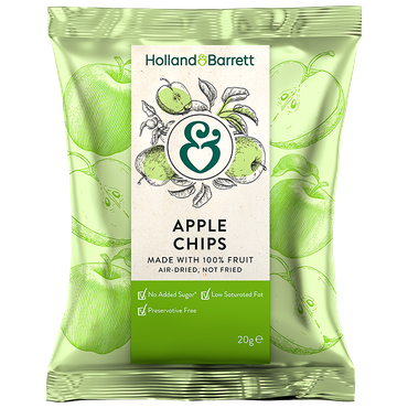 Reviews over Holland & Barrett Apple Chips - 20g