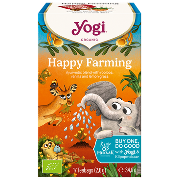 Reviews over Yogi Tea Happy Farming - 17 theezakjes