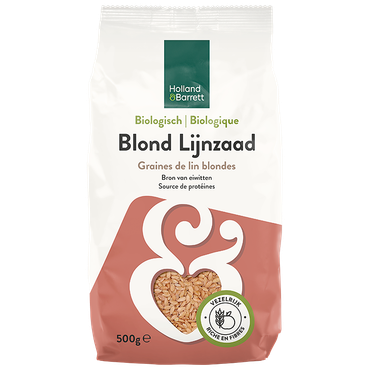 Reviews over Holland & Barrett Biologisch Heel Blond Lijnzaad - 500g