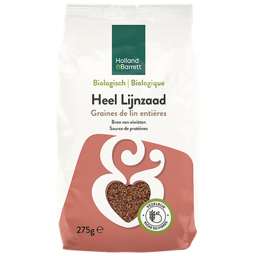 Reviews over Holland & Barrett Biologisch Heel Bruin Lijnzaad - 275g