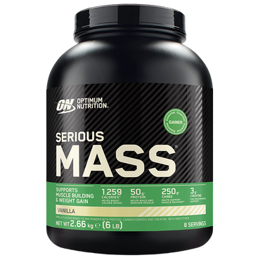 Reviews over Optimum Nutrition Serious Mass Vanilla - 2,66kg