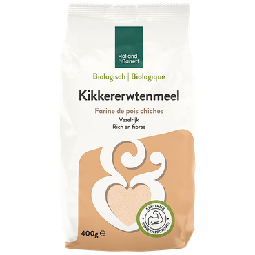 Reviews over Holland & Barrett Biologisch Kikkererwtenmeel - 400g