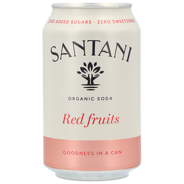 Reviews over Santani Organic Soda Red Fruits - 330ml