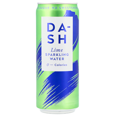 Reviews over DASH Sparkling Water Lime - 330ml