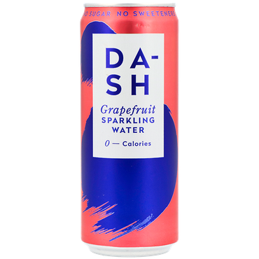 Reviews over DASH Sparkling Water Grapefruit - 330ml