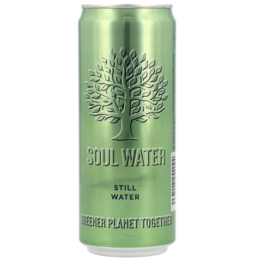 Reviews over Soul Water Mineraalwater Blik - 330 ml