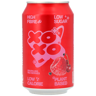Reviews over XOXO Soda Red Berries - 330ml