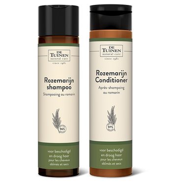 Reviews over De Tuinen Rozemarijn Haar Bundel - Shampoo + Conditioner