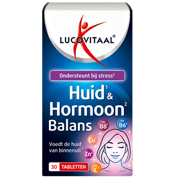 Reviews over Lucovitaal Huid & Hormoon Balans - 30 tabletten