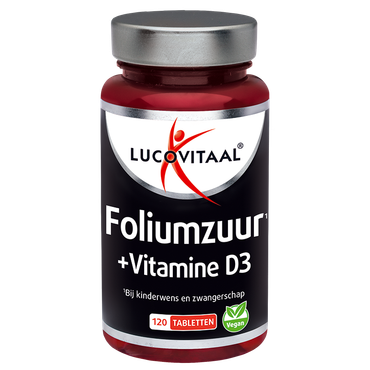 Reviews over Lucovitaal Foliumzuur + Vitamine D3 - 120 tabletten