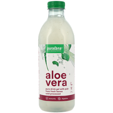 Reviews over Purasana Aloë Vera Drink Gel met Pulp - 1l