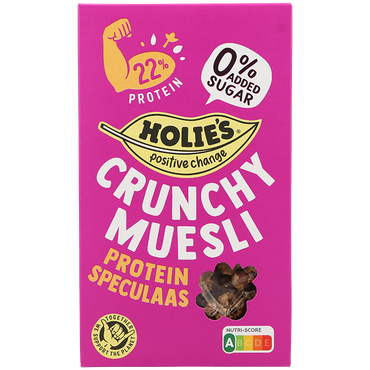 Reviews over Holie's Crunchy Muesli Protein Speculaas - 400g
