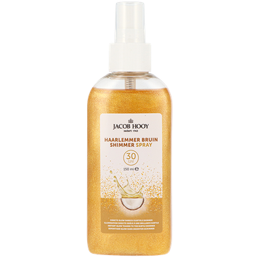 Reviews over Jacob Hooy Haarlemmerbruin Shimmer Spray SPF30 - 150ml