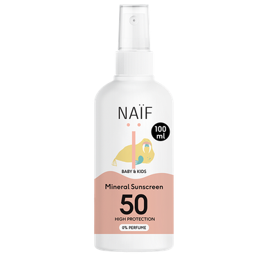 Reviews over Naïf Baby & Kids Minerale Zonnebrandspray SPF50 - 100ml