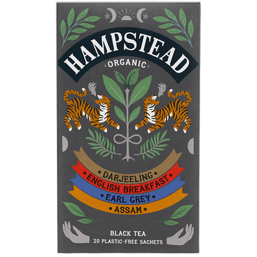 Reviews over Hampstead Zwarte Thee Assortiment 4 Smaken - 4x5 zakjes