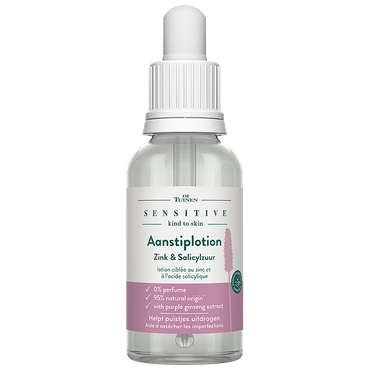 Reviews over De Tuinen Sensitive Aanstiplotion Zink & Salicylzuur - 30ml