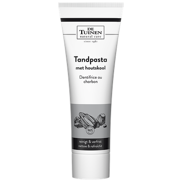 Reviews over De Tuinen Tandpasta met Houtskool - 75ml