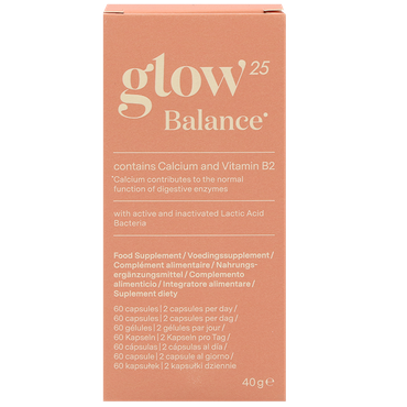 Reviews over Glow25 Balance - 60 capsules