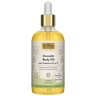 Reviews over De Tuinen Avocado Body Oil met Vitamine E en C - 95ml