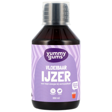 Reviews over Yummygums Vloeibaar IJzer - 250 ml