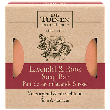 Reviews over De Tuinen Lavendel & Roos Soap Bar - 70g