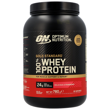 Reviews over Optimum Nutrition Gold Standard 100% Whey Delicious Strawberry - 780g
