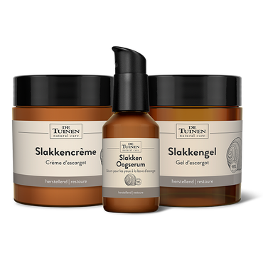 Reviews over De Tuinen Slakkencrème Bundel - Slakkencrème, -gel & Oogserum