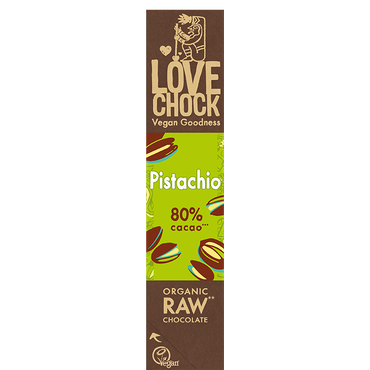 Reviews over Lovechock Pistachio 80% Cacao - 40g