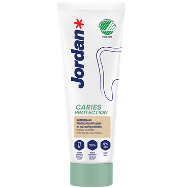 Reviews over Jordan Green Clean Tandpasta Caries Protection - 75ml