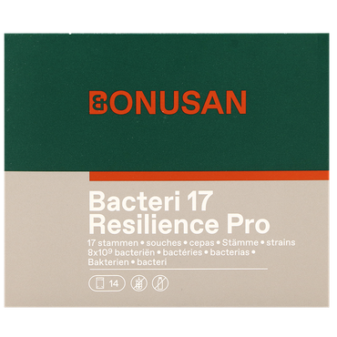 Reviews over Bonusan Bacteri 17 Resilience Pro - 14 sachets