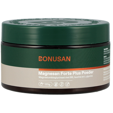 Reviews over Bonusan Magnesan Forte Plus poeder - 120g