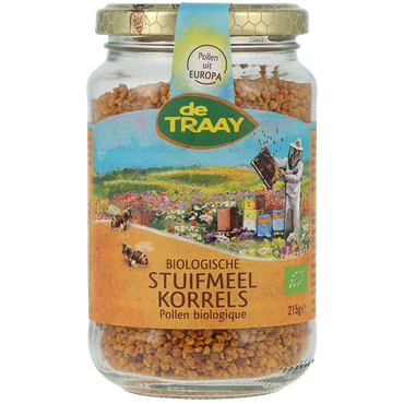 Reviews over De Traay Biologische Stuifmeel Korrels - 215g