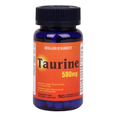 Holland & Barrett Taurine 500mg - 50 tabletten