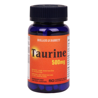 Holland & Barrett Taurine, 500mg (50 Tabletten)