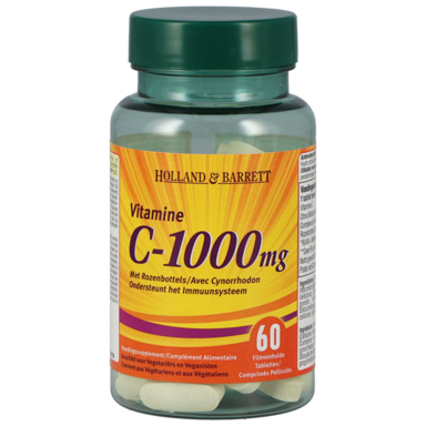 Holland & Barrett Vitamine C, 1000mg (60 Tabletten)