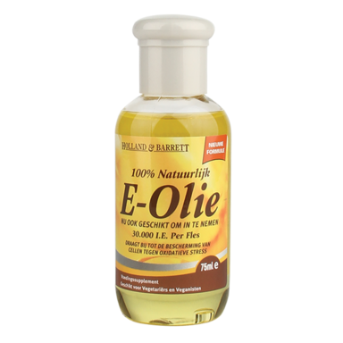 Holland & Barrett Vitamine E Olie 100% Natuurlijk (75ml)