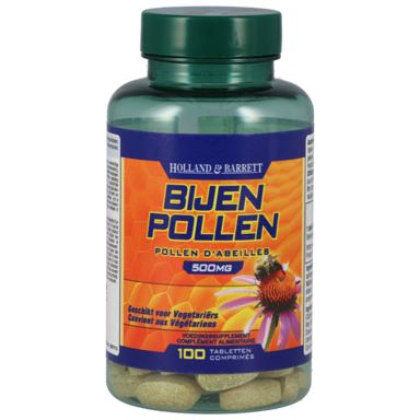 Holland & Barrett Bijenpollen, 500mg (100 Tabletten)