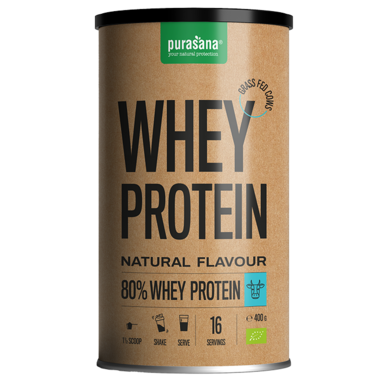 Purasana Whey Protein Naturel Bio - 400g
