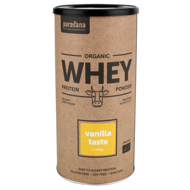 Purasana Whey Protein Vanille Bio (400gr)