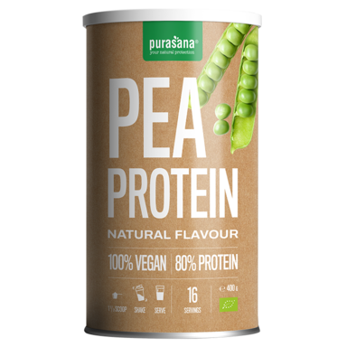 Purasana Vegan Protein Erwt Bio - 400g