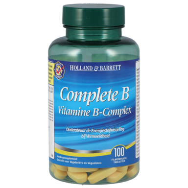 Holland & Barrett Vitamine B Complex (100 Tabletten)