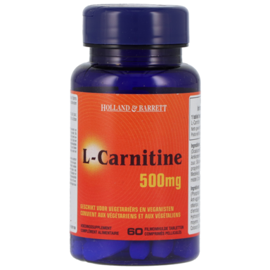 Holland & Barrett L-Carnitine 500mg - 60 capsules