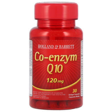 Holland & Barrett Co-Enzym Q10, 120mg (30 Capsules)