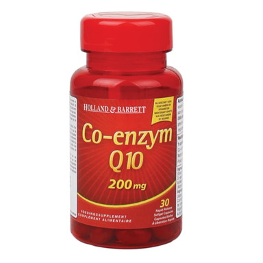Holland & Barrett Co-Enzym Q10, 200mg (30 Capsules)