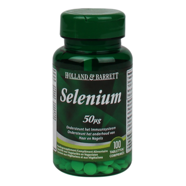 Holland & Barrett Selenium, 50mcg (100 Tabletten)