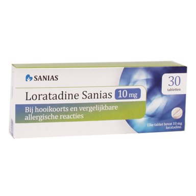 Loratadine Sanias, 10mg (30 Tabletten)