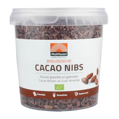 Mattisson Cacao Nibs Raw Bio (400gr)