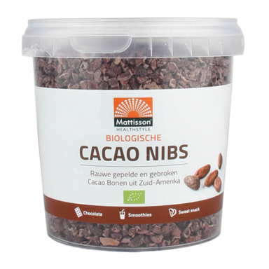 Mattisson Cacao Nibs Raw Bio (400gr)